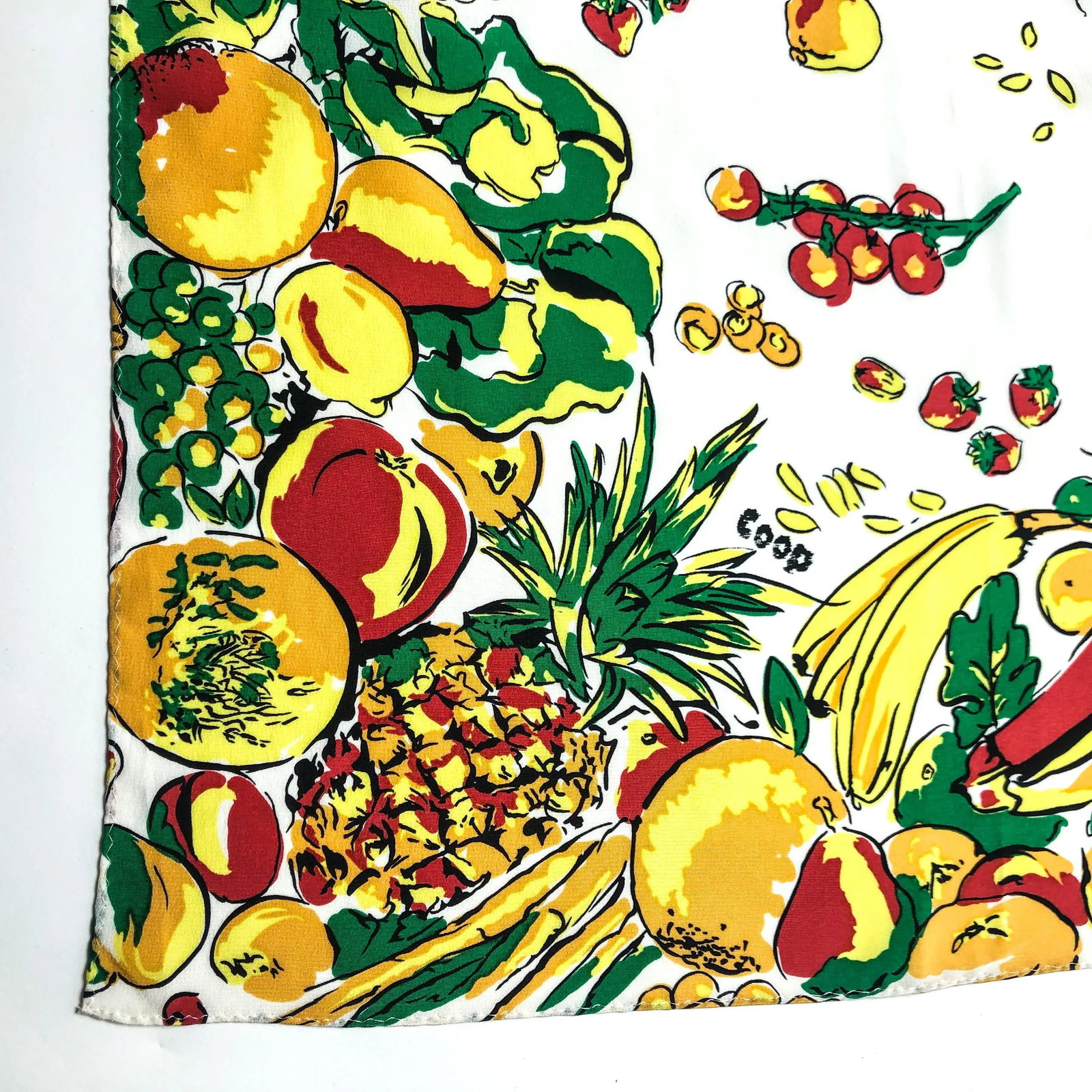 Pure Silk Coop Vintage Scarf With Wall Hanging Scarf Holder - 5