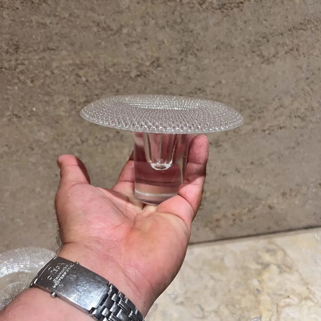 1960s Tapio Wirkkala for Rosenthal Glass Candleholder Set - 5
