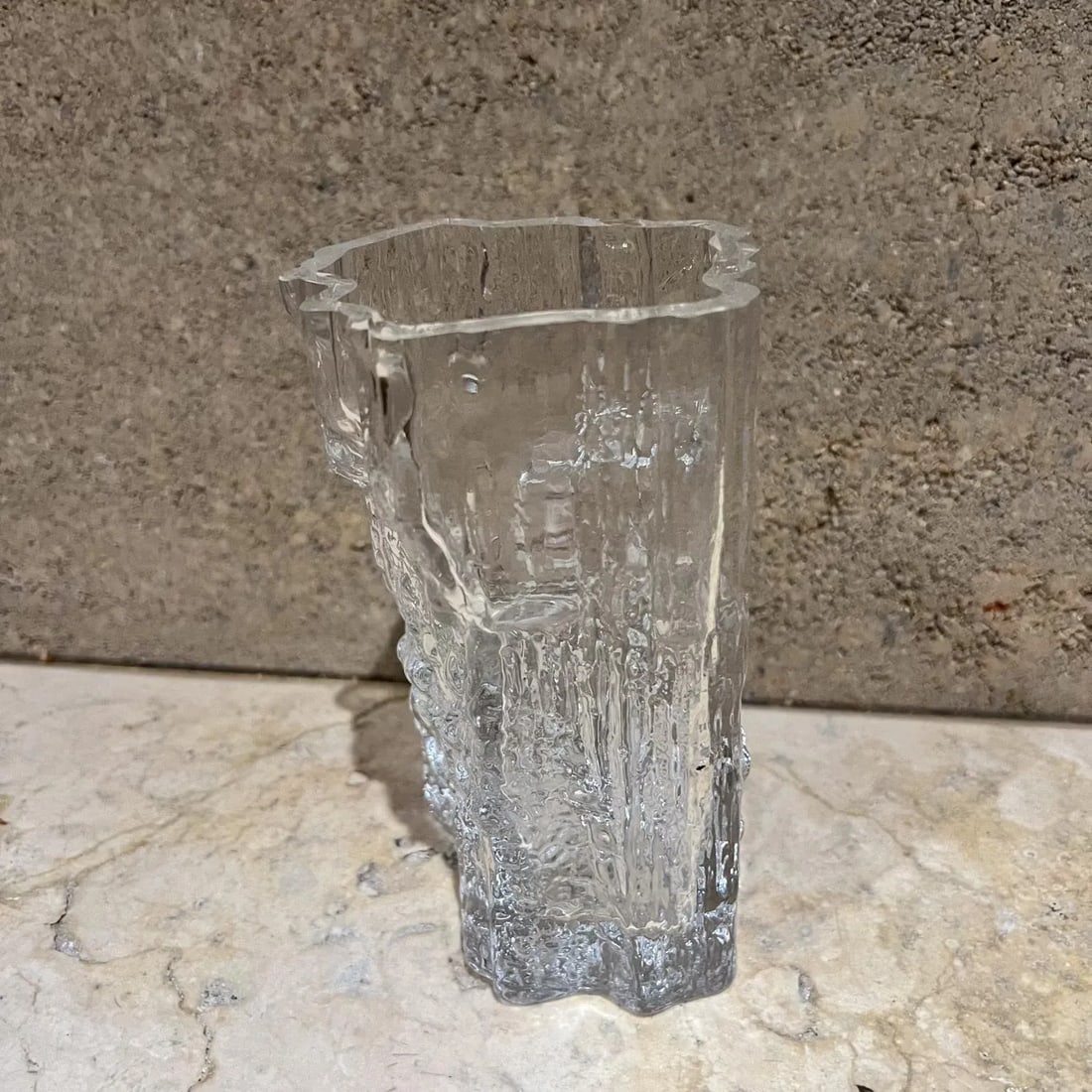 1970s Tapio Wirkkala Modernist Iittala Vase Art Glass Finland - 5