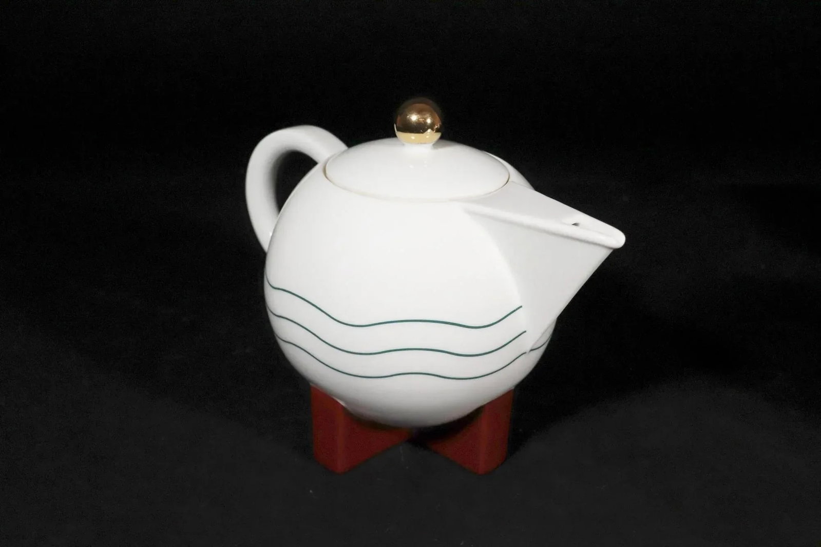Michael Graves Little Dripper Porcelain Filter Drip Coffeemaker Manufactured by Swid Powell, Dated 1 - 3