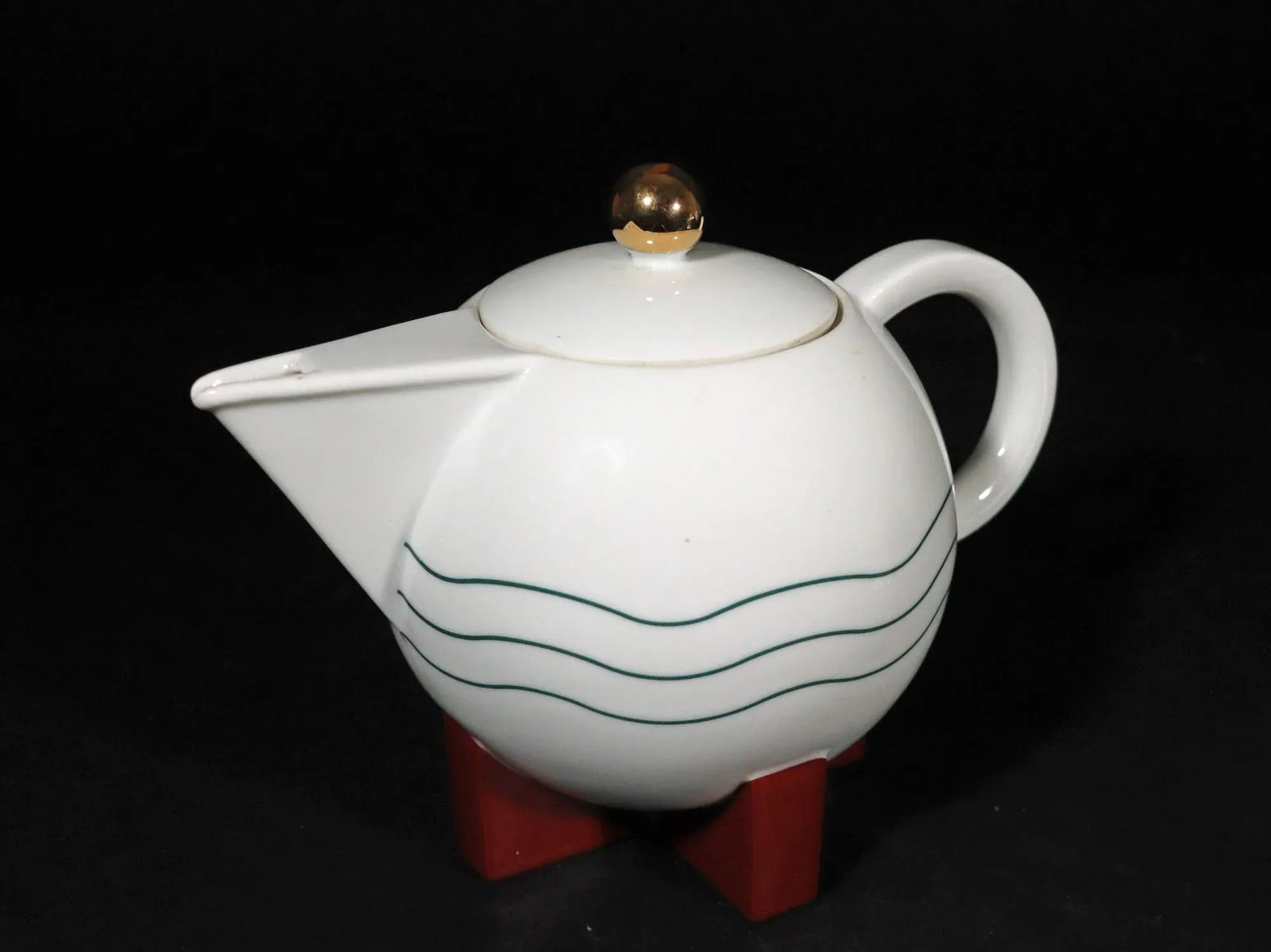 Michael Graves Little Dripper Porcelain Filter Drip Coffeemaker Manufactured by Swid Powell, Dated 1 - 5