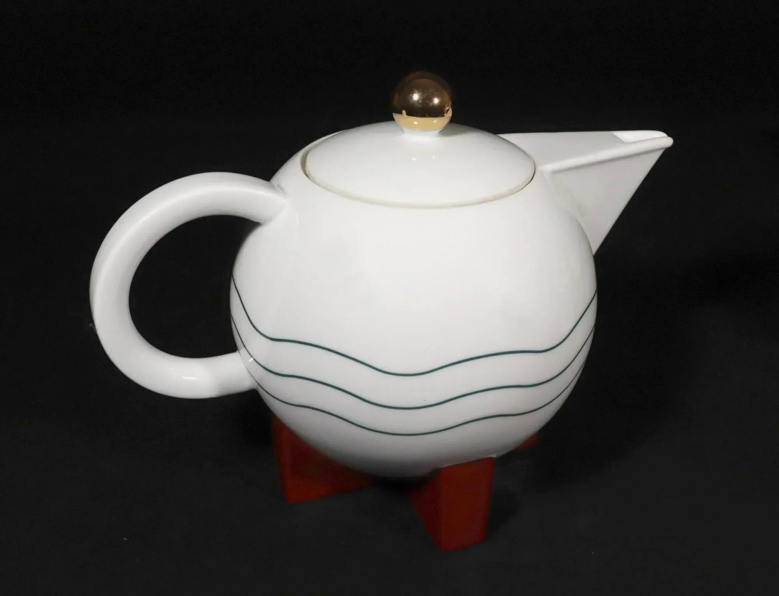 Michael Graves Little Dripper Porcelain Filter Drip Coffeemaker Manufactured by Swid Powell, Dated 1 - 6
