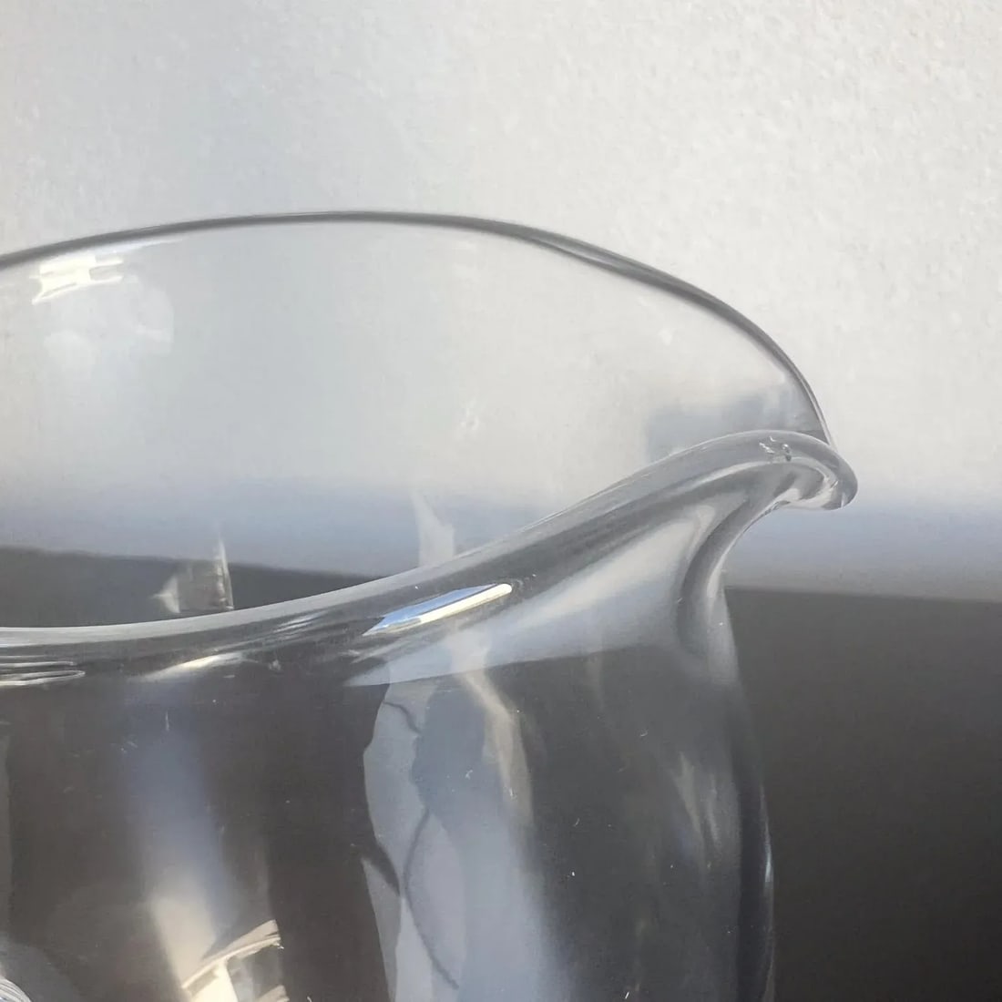 1960s French Baccarat Crystal Water Pitcher France - 4