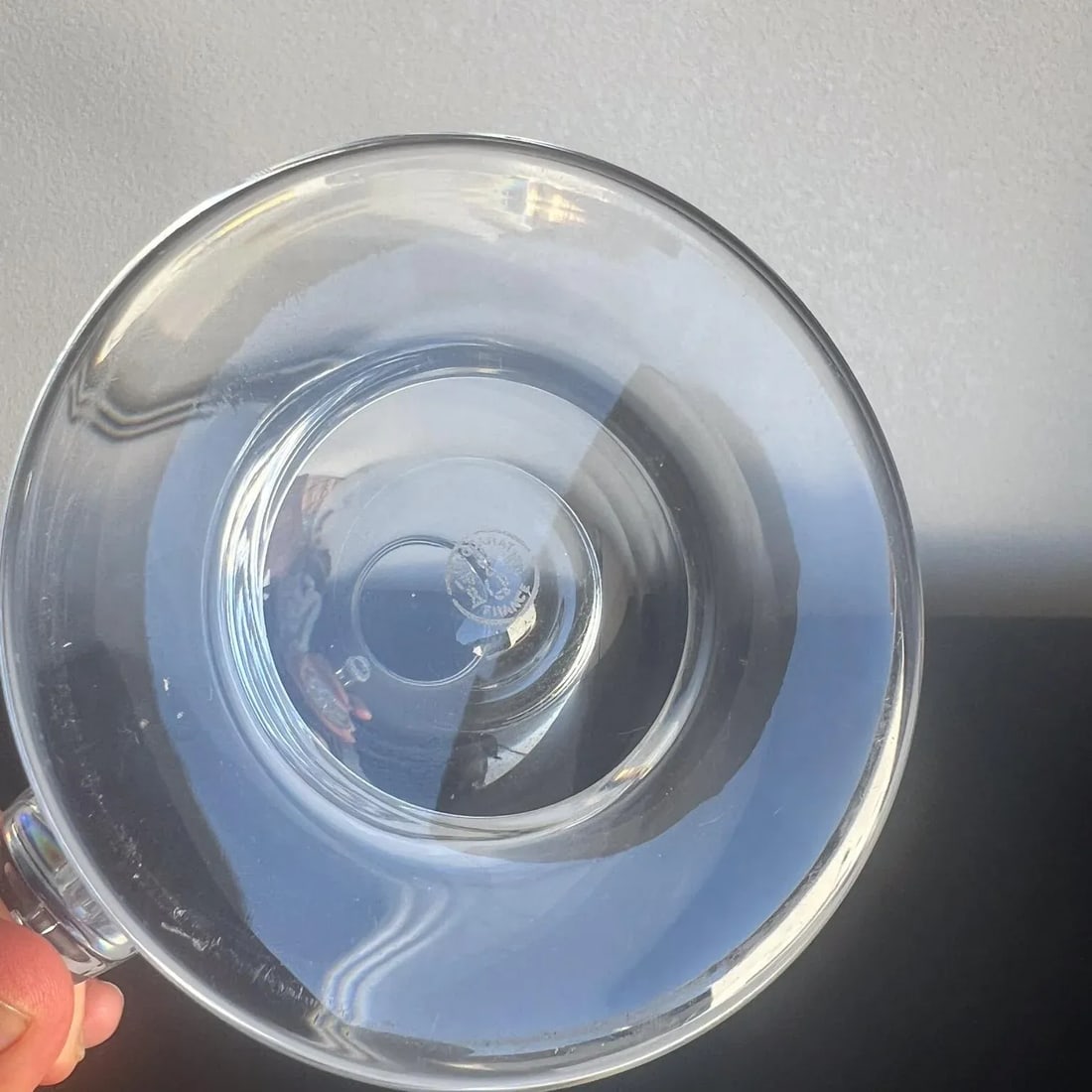 1960s French Baccarat Crystal Water Pitcher France - 6