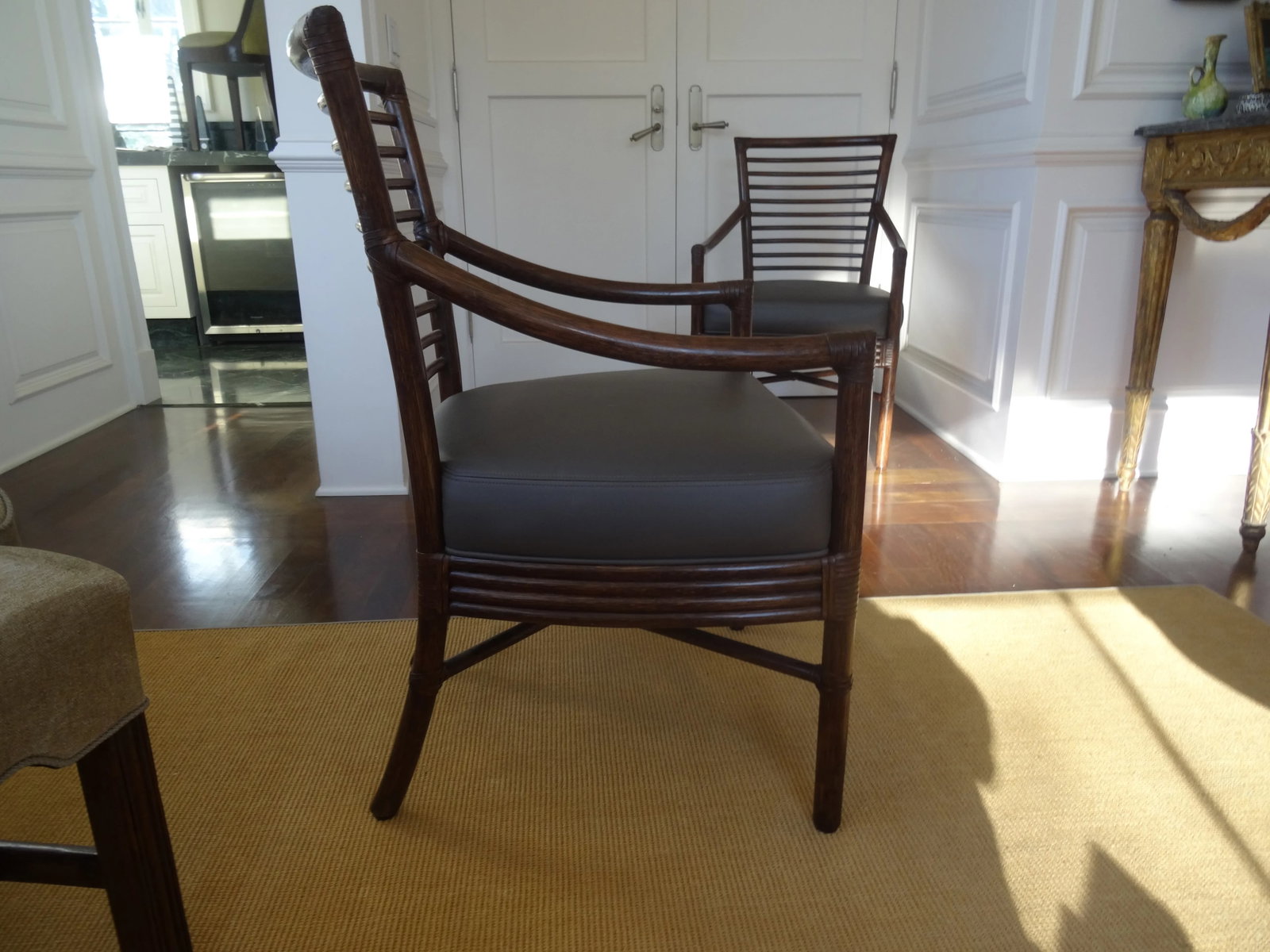 Vintage McGuire "Scala" Arm Chairs - Set of 2 - 2