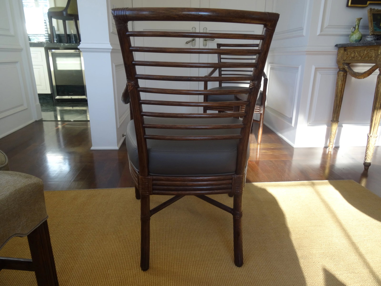 Vintage McGuire "Scala" Arm Chairs - Set of 2 - 3