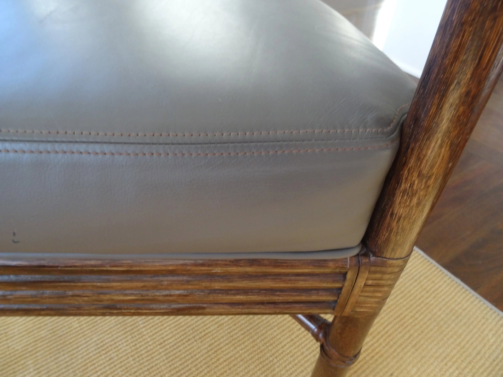 Vintage McGuire "Scala" Arm Chairs - Set of 2 - 6