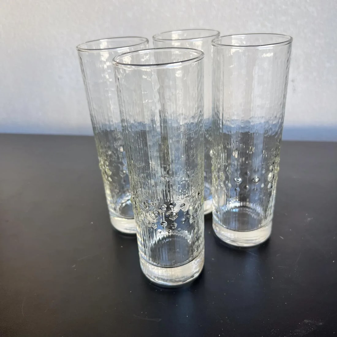 1960s Tapio Wirkkala Set of 4 Iittala Highball Tumbler Glasses Finland - 6