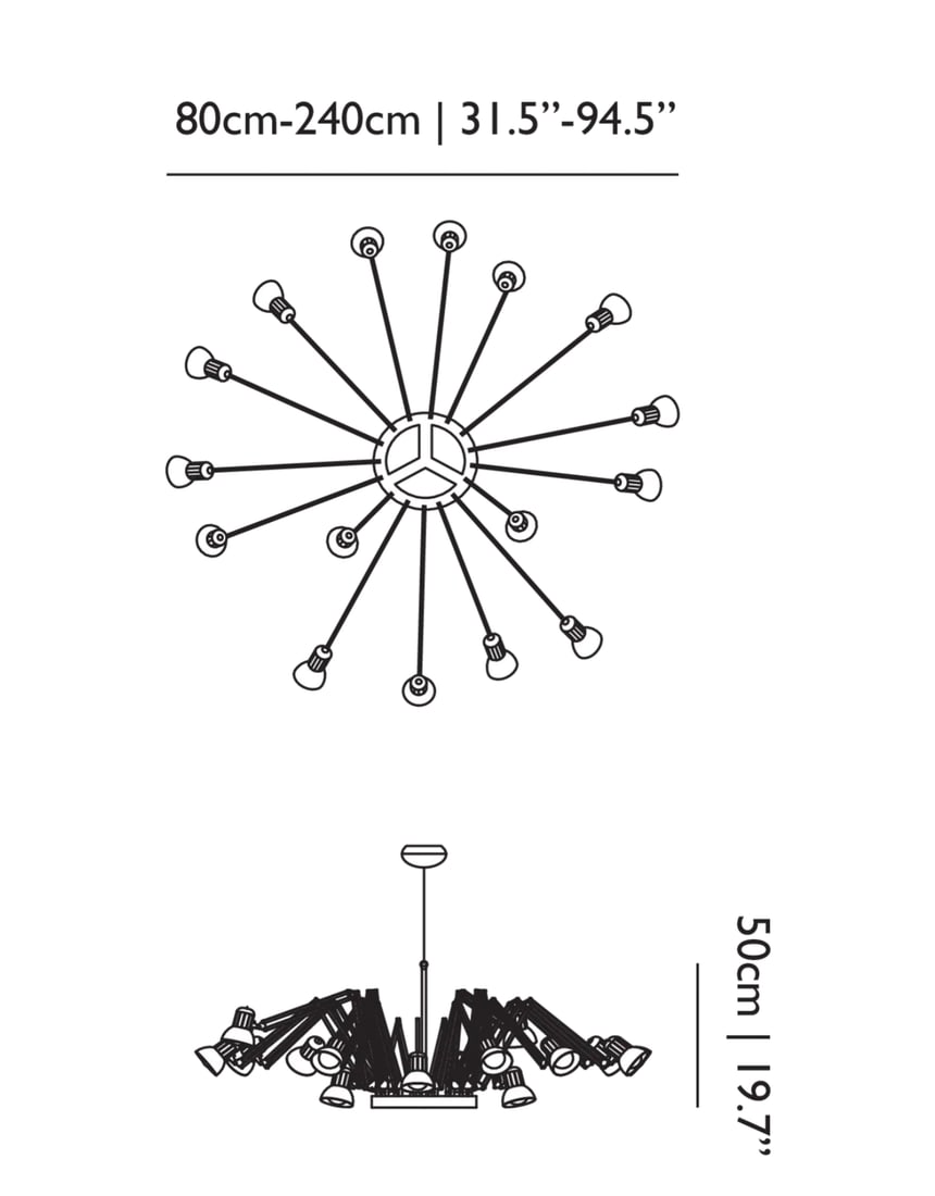 Dear Ingo White Chandelier by Ron Gilad for Moooi, 2005 - 4