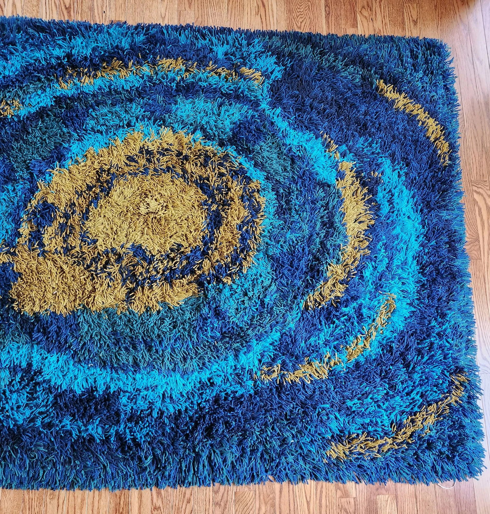 Ege TÃ¦pper Sun Burst Rug, Ege Rya, Late 1960s-Early 1970s - 6
