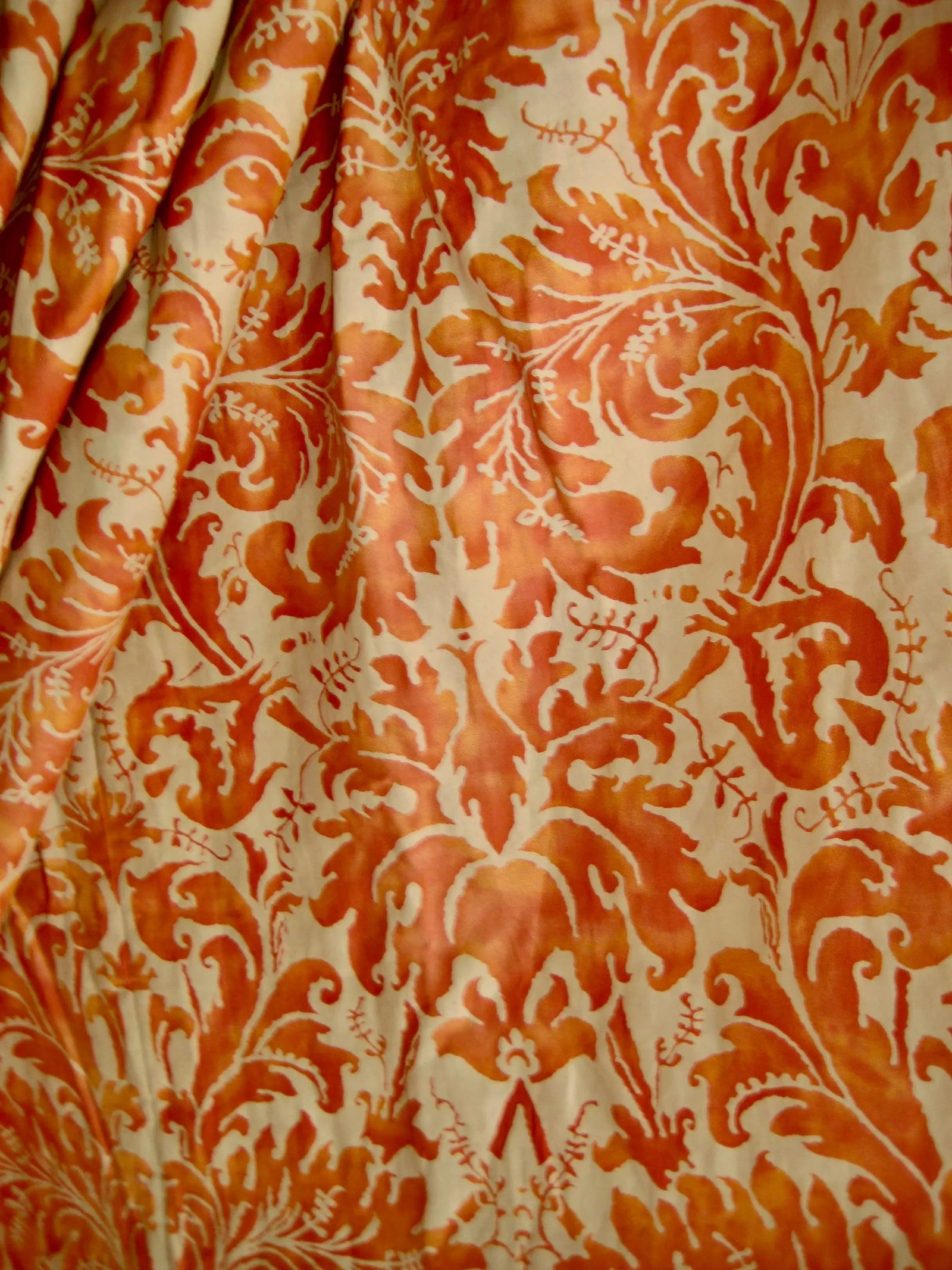 1940s Fortuny Lucrezia Design Pair of Curtains -Drapes - 7