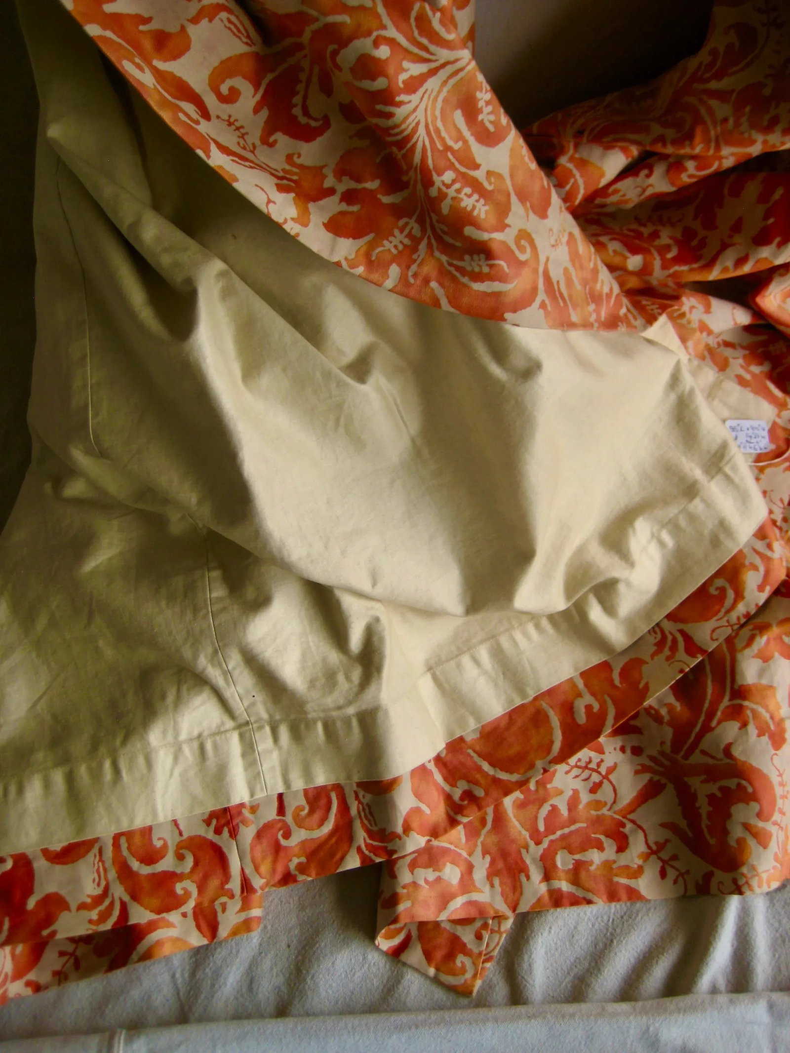 1940s Fortuny Lucrezia Design Pair of Curtains -Drapes - 9