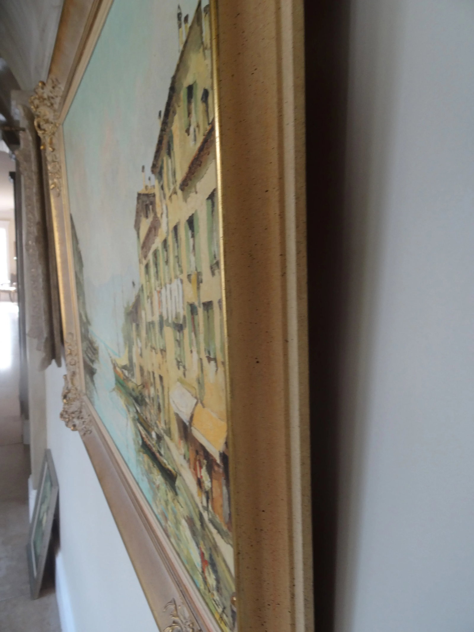 Early 20th Century Italian Canal Scene - 4