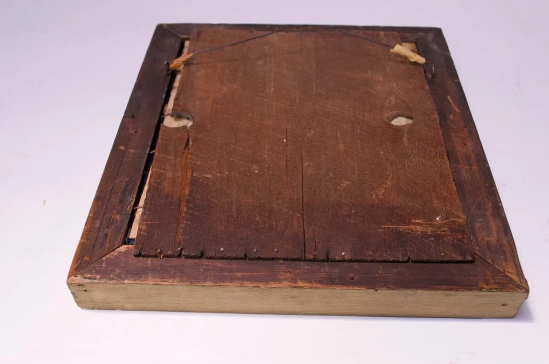 Vintage Tintype With Giltwood Frame - 10