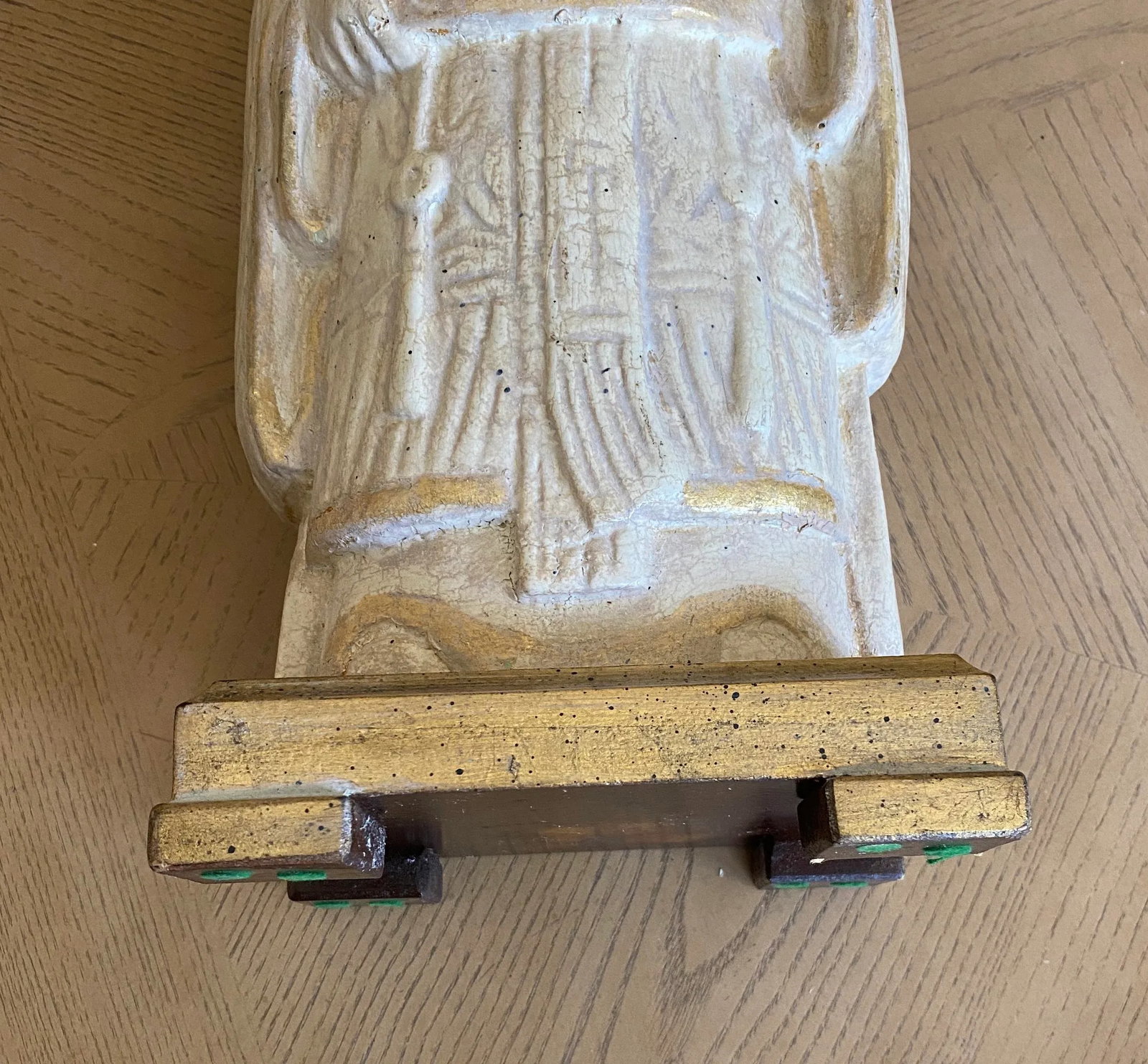 20th Century Chinese Fu Lu Shou Stellar Gods Statues Fulushou - Set of 3 - 10