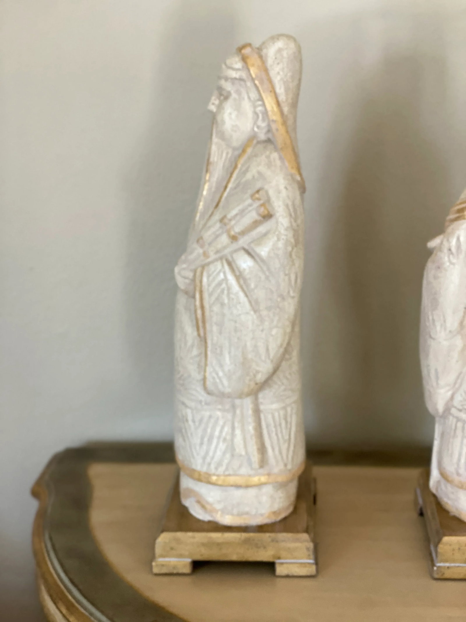 20th Century Chinese Fu Lu Shou Stellar Gods Statues Fulushou - Set of 3 - 6