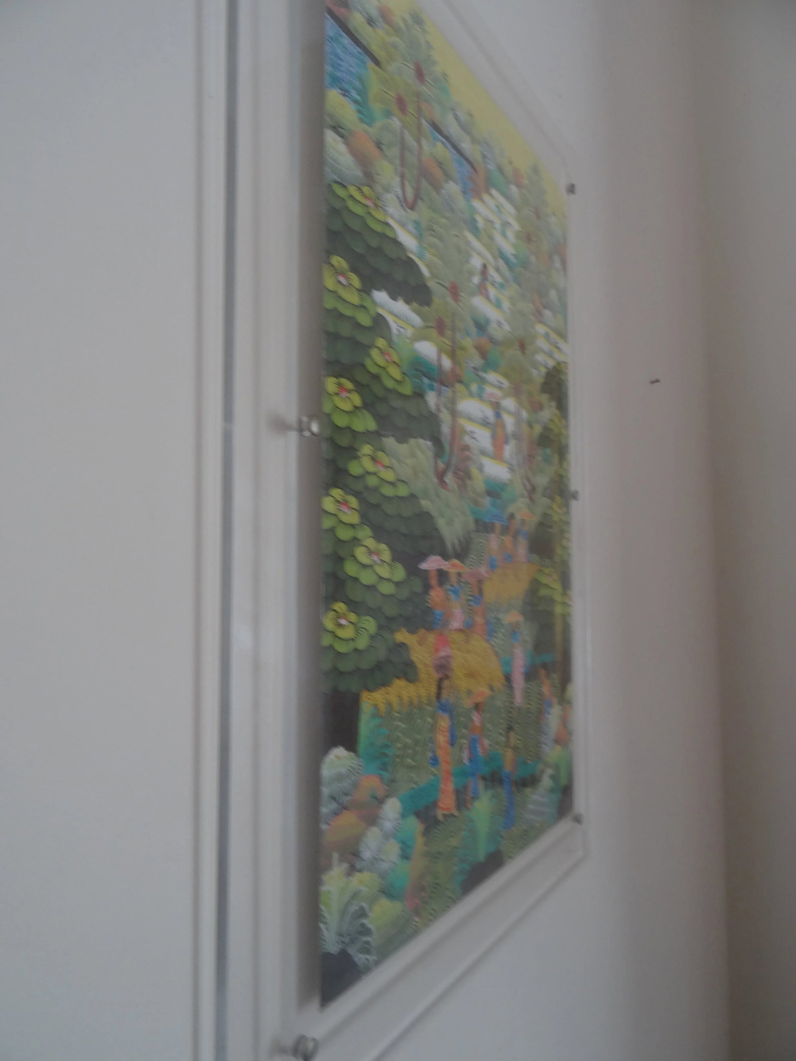 20th Century Original Balinese Painting on Canvas - 3