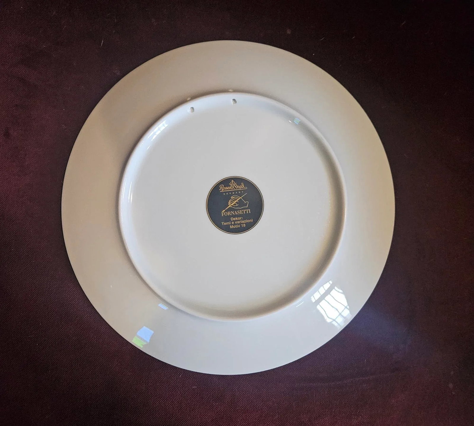 Celestial Muse: Fornasetti "Tema E Variazioni" Plate, the Sun (Motiv 18) - 8
