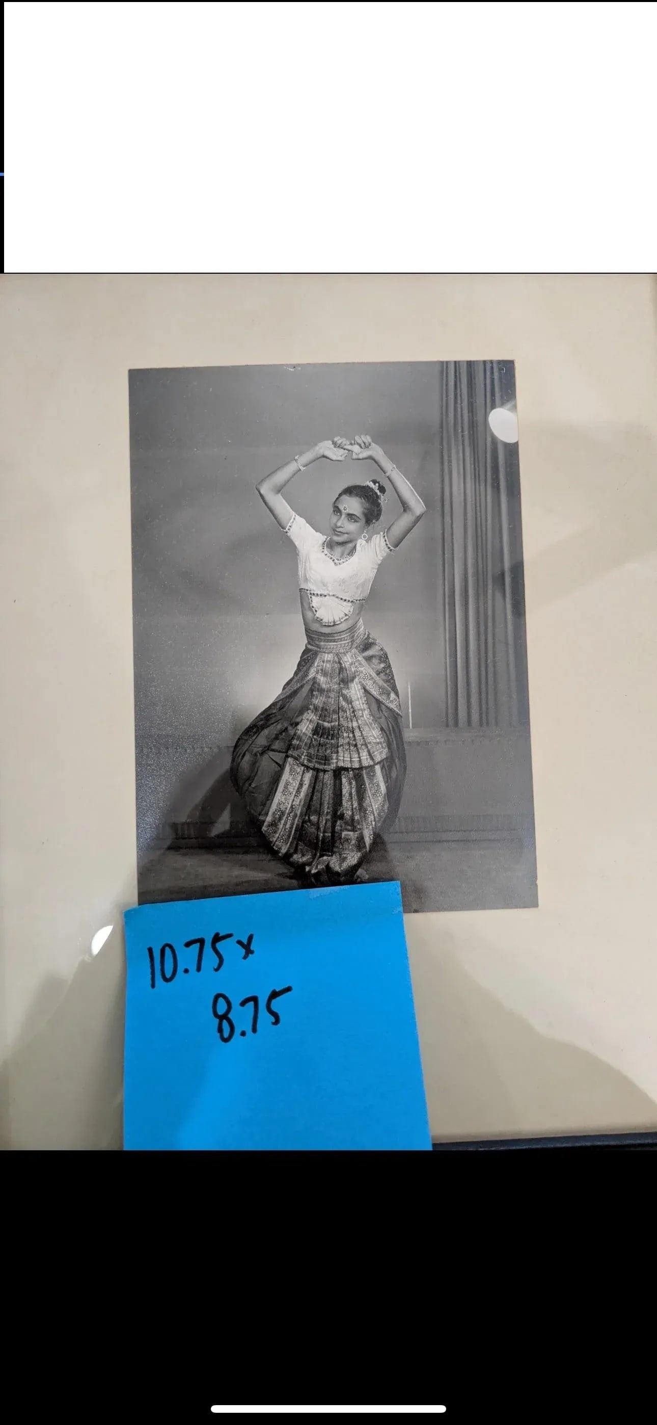 Antique Original Pair Framed Bellydancer Photographs - 7
