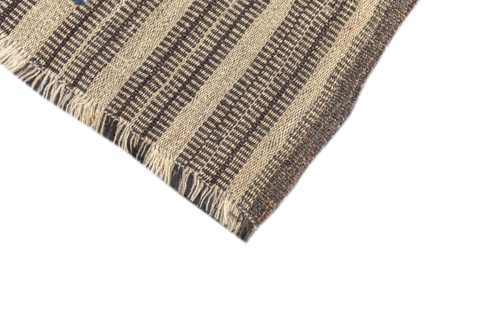 Antique Handwoven Gabbeh Palas Textile Art 3'3" X 3'10" - 6