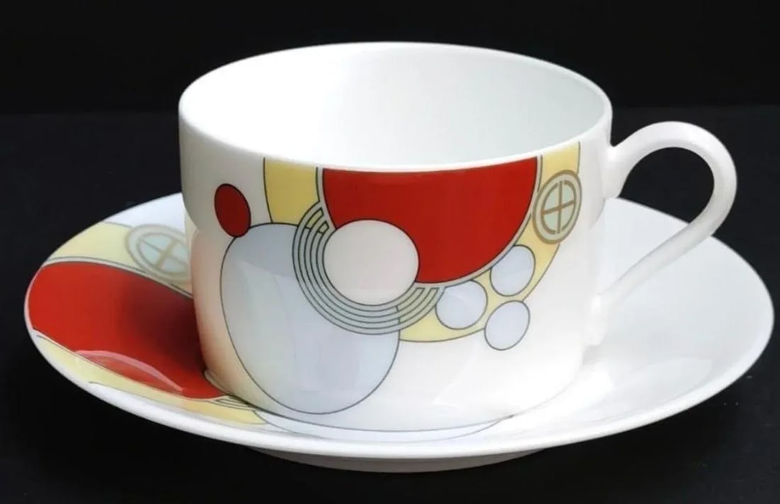 Frank Lloyd Wright Imperial Hotel Dinnerware, Tokyo "” Designed Circa 1922- 64 Pieces - 6