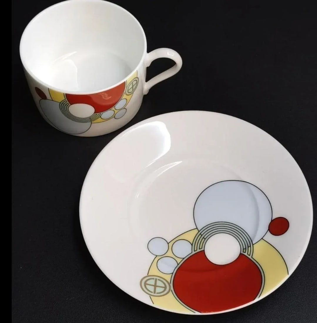 Frank Lloyd Wright Imperial Hotel Dinnerware, Tokyo "” Designed Circa 1922- 64 Pieces - 8