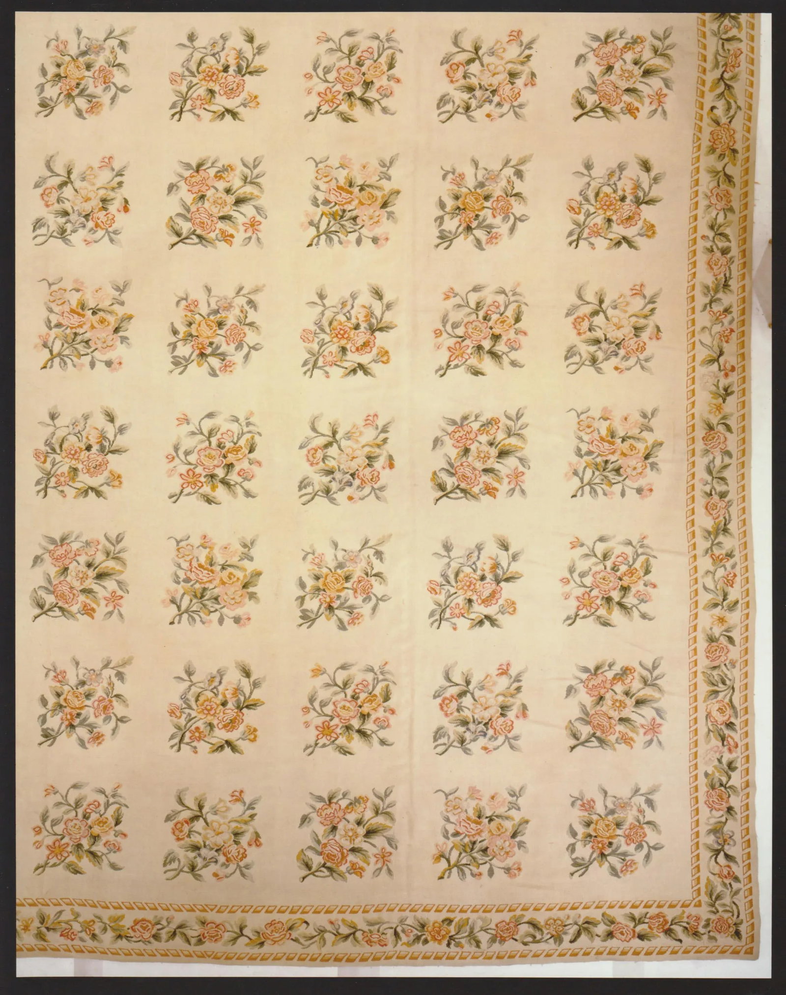 C. 1930s French Aubusson Palace Size Rug - 2