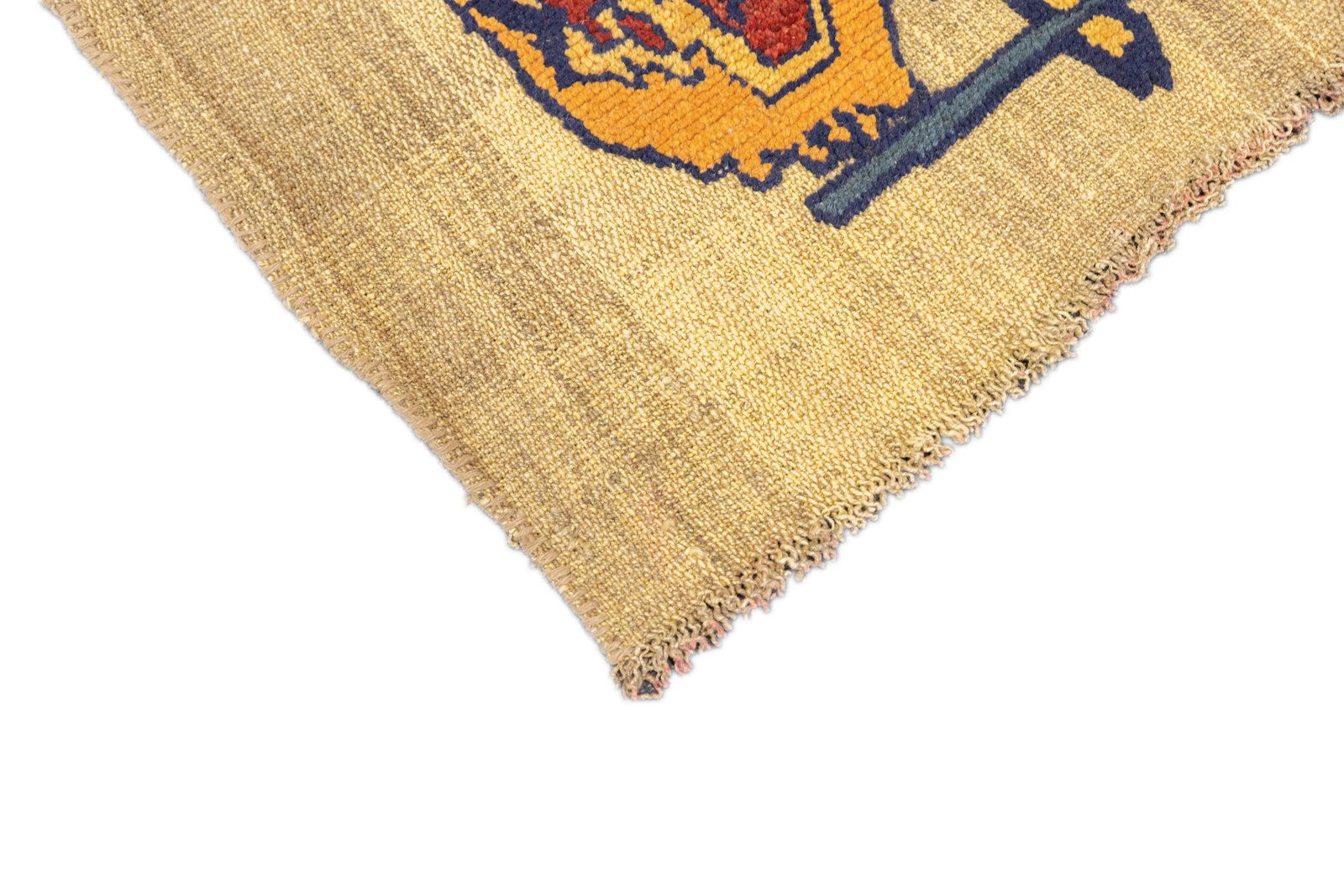 Antique Handwoven Gabbeh Palas Textile Art - 8