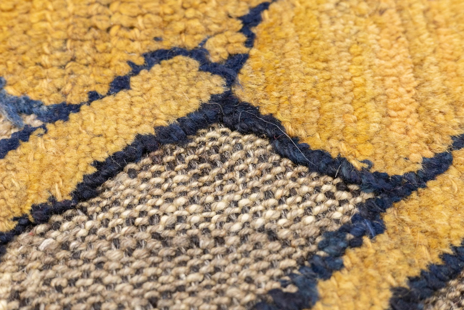 Antique Handwoven Gabbeh Palas Textile Art - 11