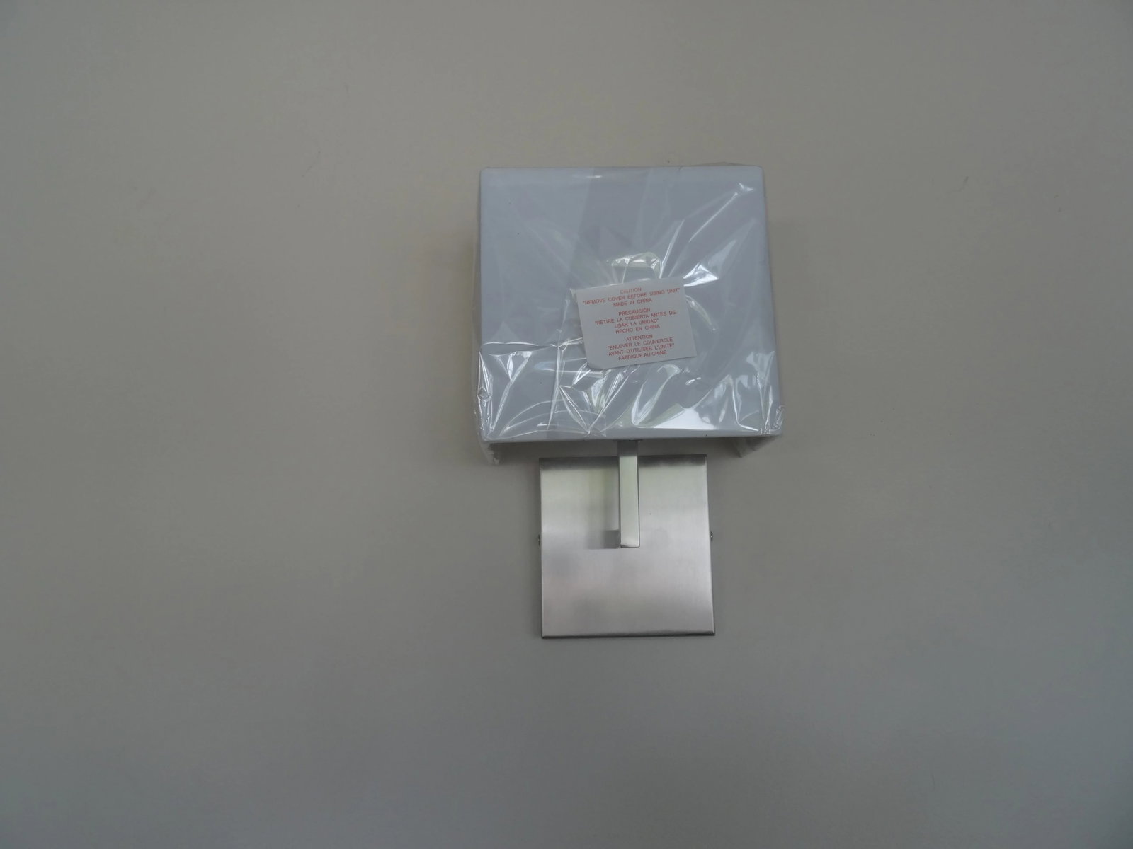 George Kovacs Modern Brushed Nickel Sconces - a Pair - 5