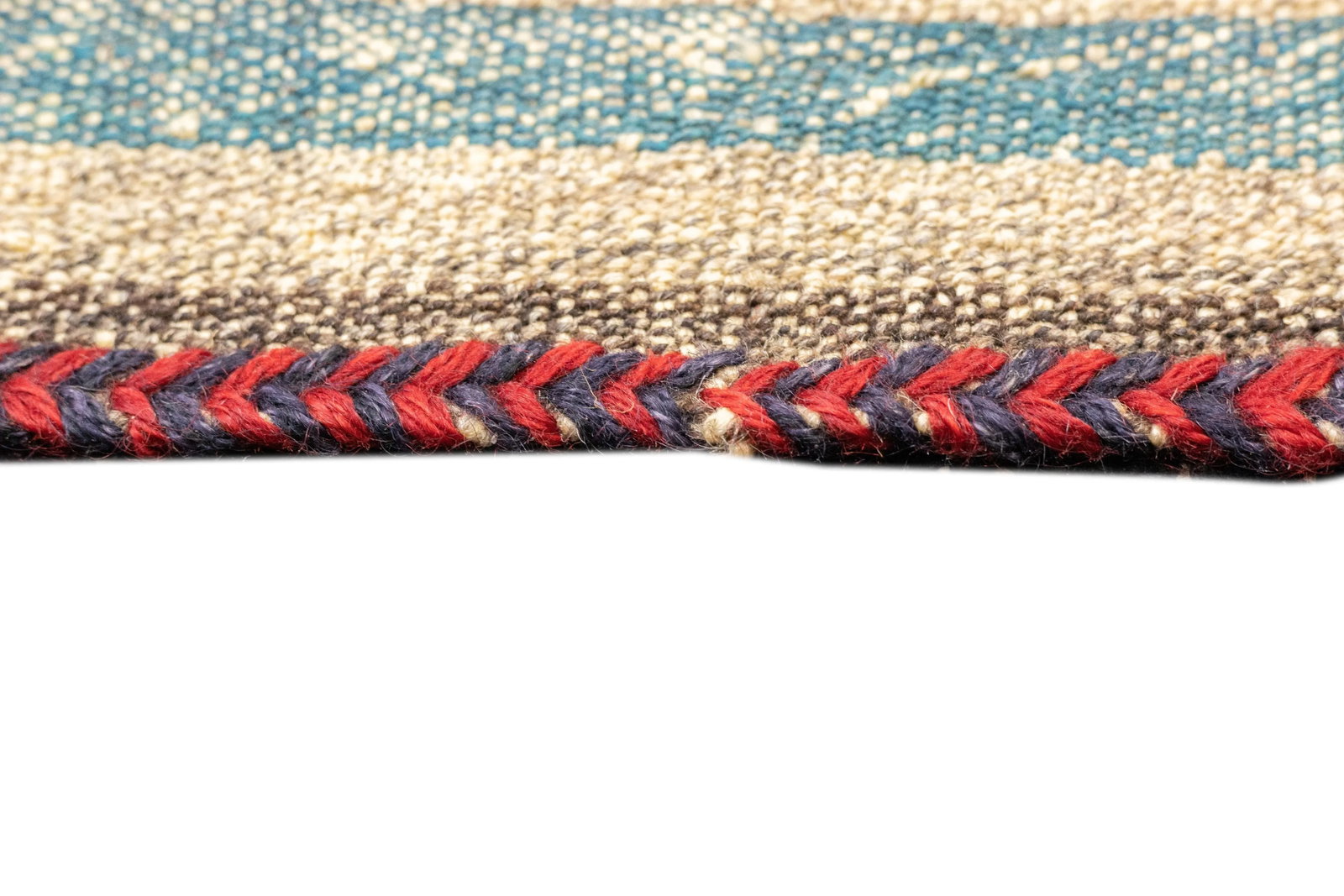 Antique Handwoven Gabbeh Palas Textile Art - 5