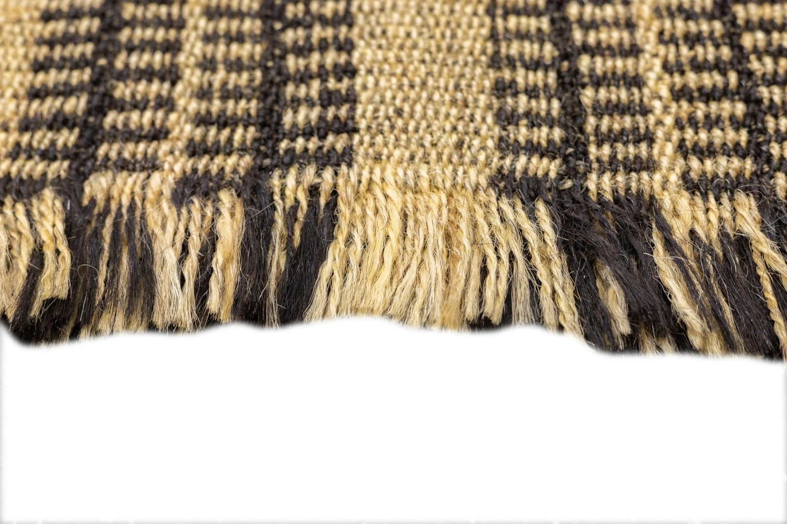Antique Handwoven Gabbeh Palas Textile Art - 7