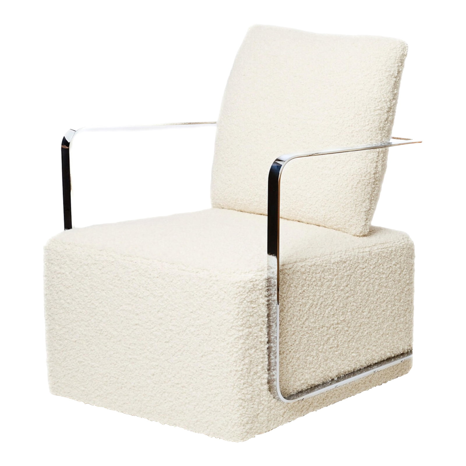 Silla Armchair, Lazzarini & Pickering, Marta Sala Editions, Polished Stainless (1 of 8)
