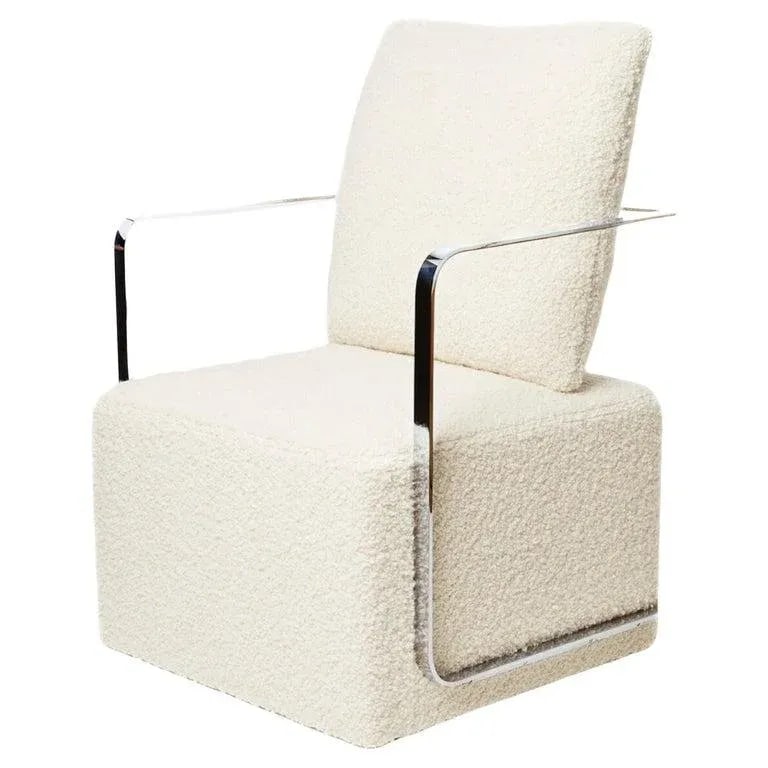 Silla Armchair, Lazzarini & Pickering, Marta Sala Editions, Polished Stainless - 4