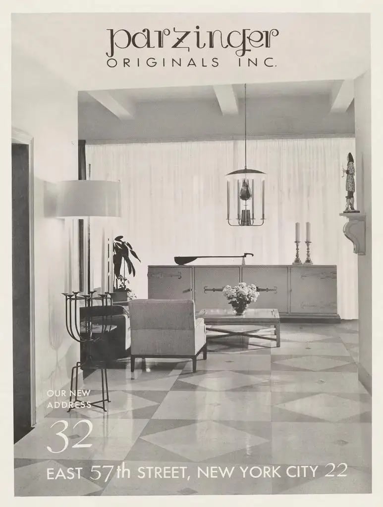 Tommi Parzinger Originals Modern Armchair and Ottoman, Club Chair, 1958 - 4