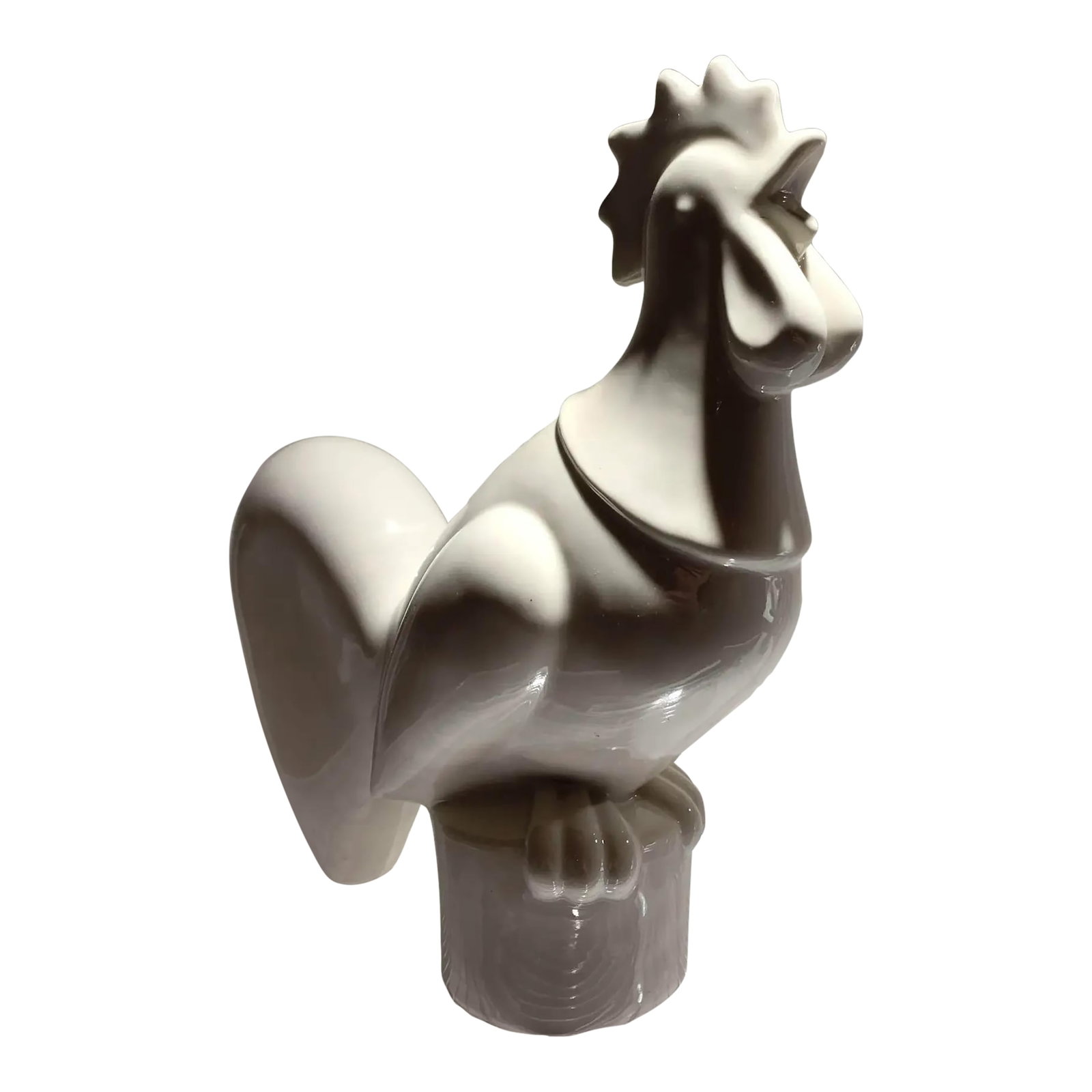Waylande Gregory Art Deco Ceramic Rooster Sculpture, Glazed, 1940s, Usa: Waylande Gregory Art Deco ceramic rooster sculpture, glazed, 1940s, USA Literature: Folk, Thomas, Waylande Gregory: Art Deco Ceramics and the Atomic Impulse, University of Richmond Museums, 2013. Wayl