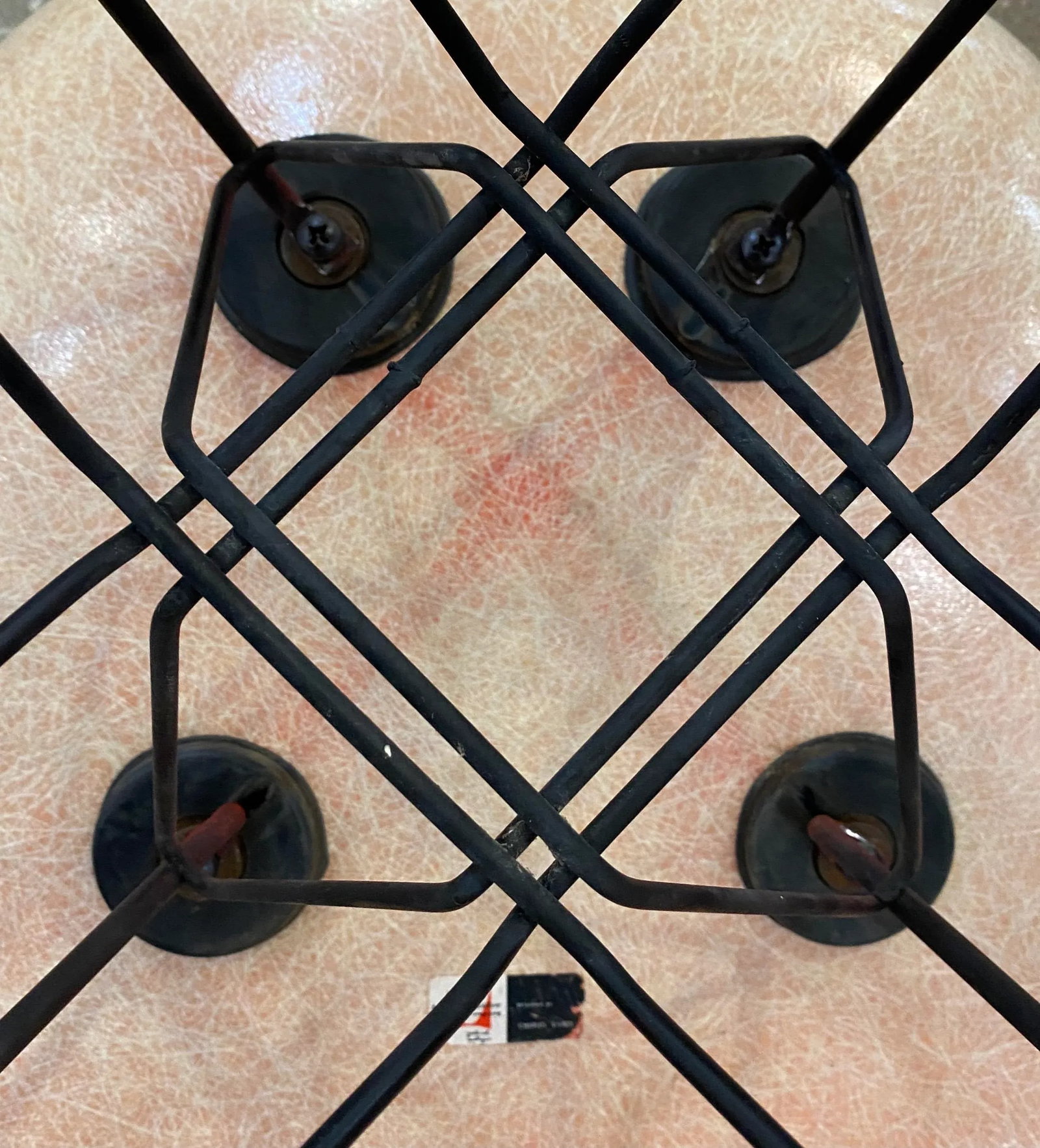 Charles & Ray Eames Dar Eiffel Rope Edge Chair, 1st Generation, 1950 - 4