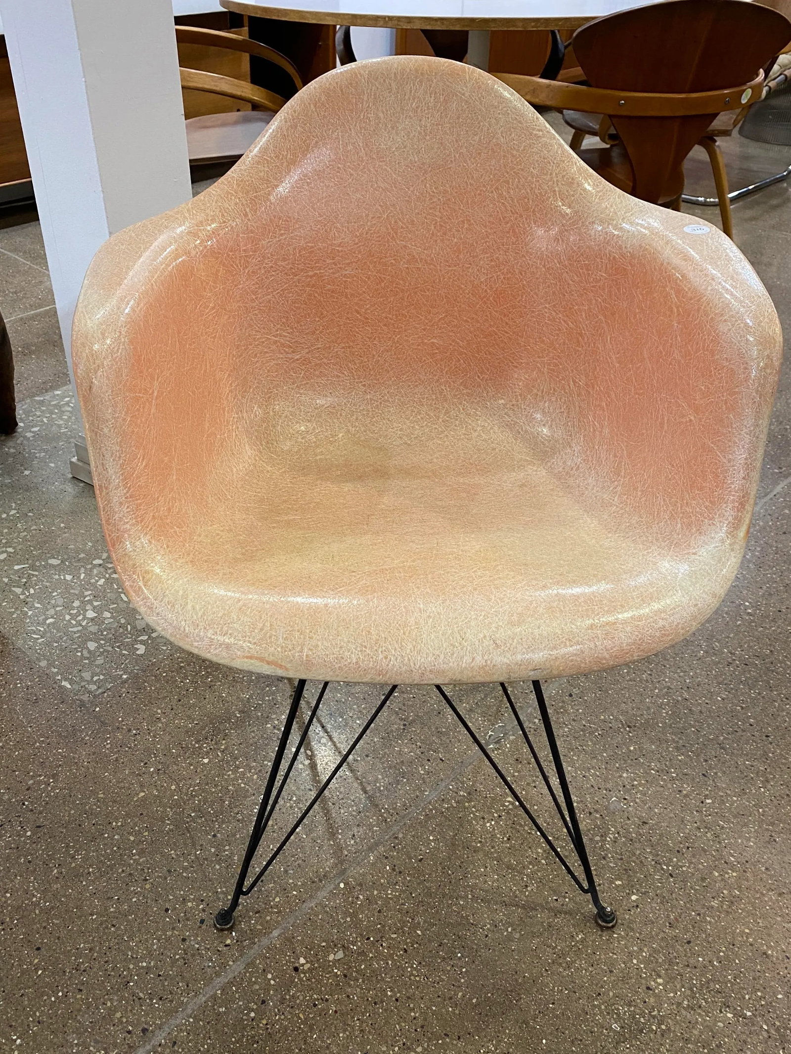 Charles & Ray Eames Dar Eiffel Rope Edge Chair, 1st Generation, 1950 - 6