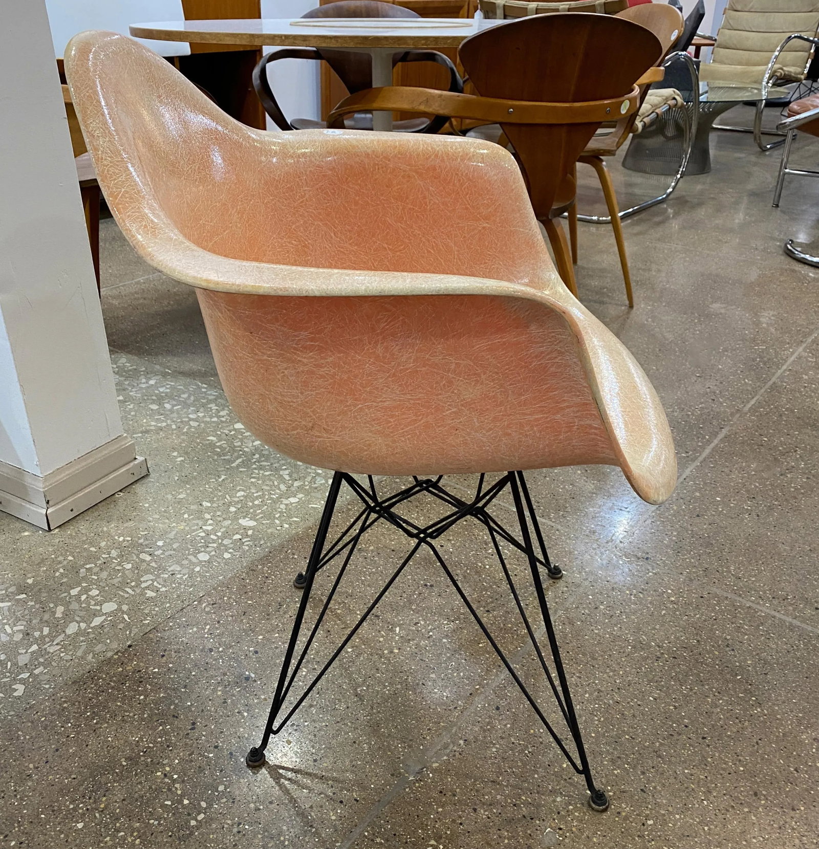 Charles & Ray Eames Dar Eiffel Rope Edge Chair, 1st Generation, 1950 - 9