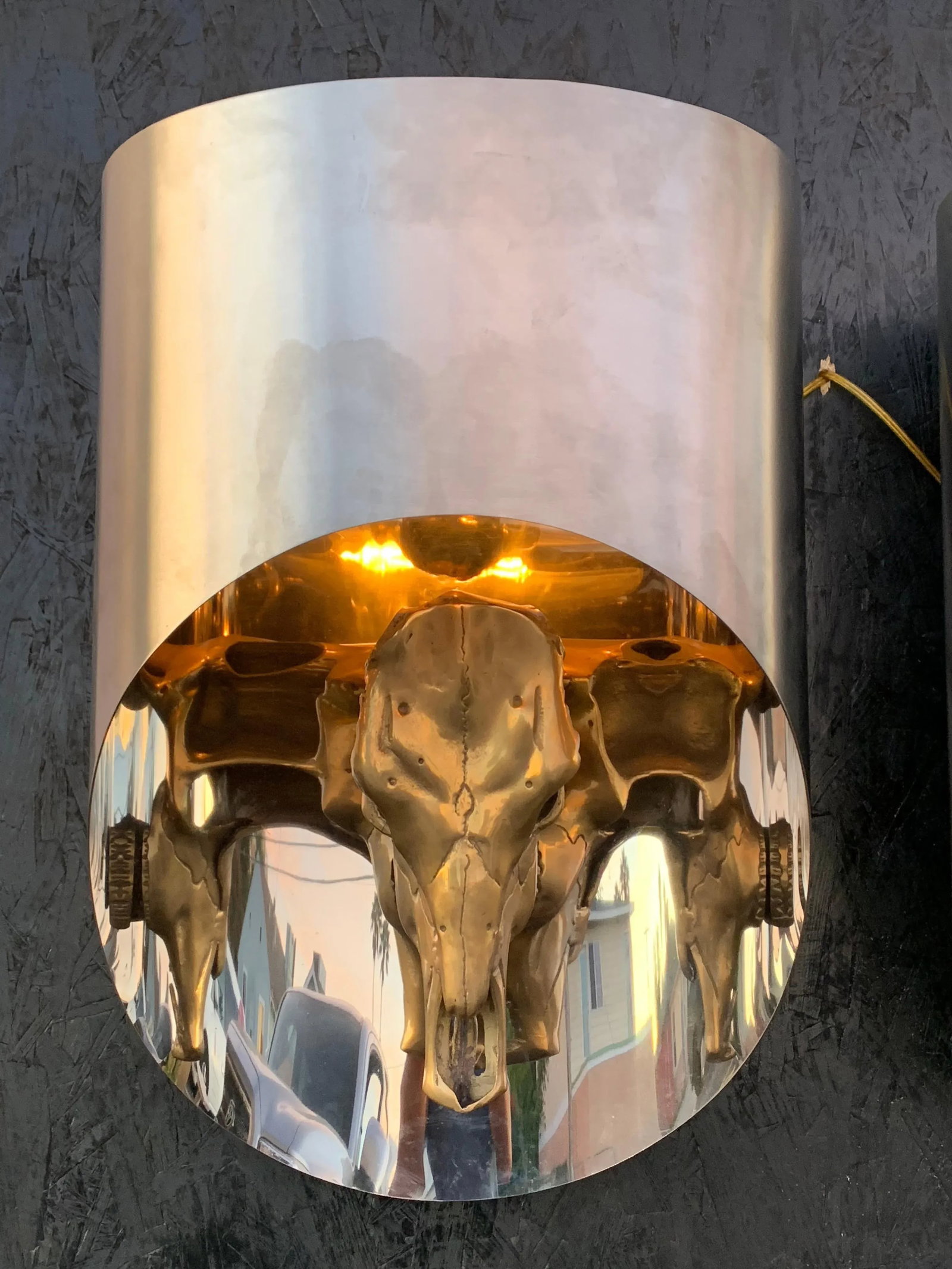 Totem Sconces Attributed to Maria Pergay - a Pair - 12