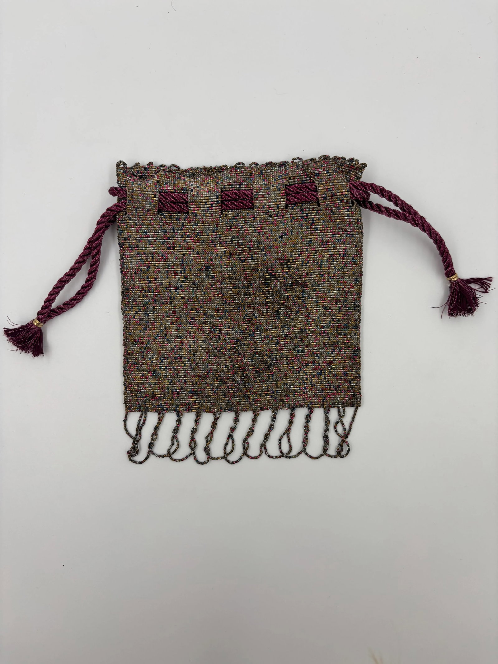 Mid 20th Century Purple Multicolor Purse - 3