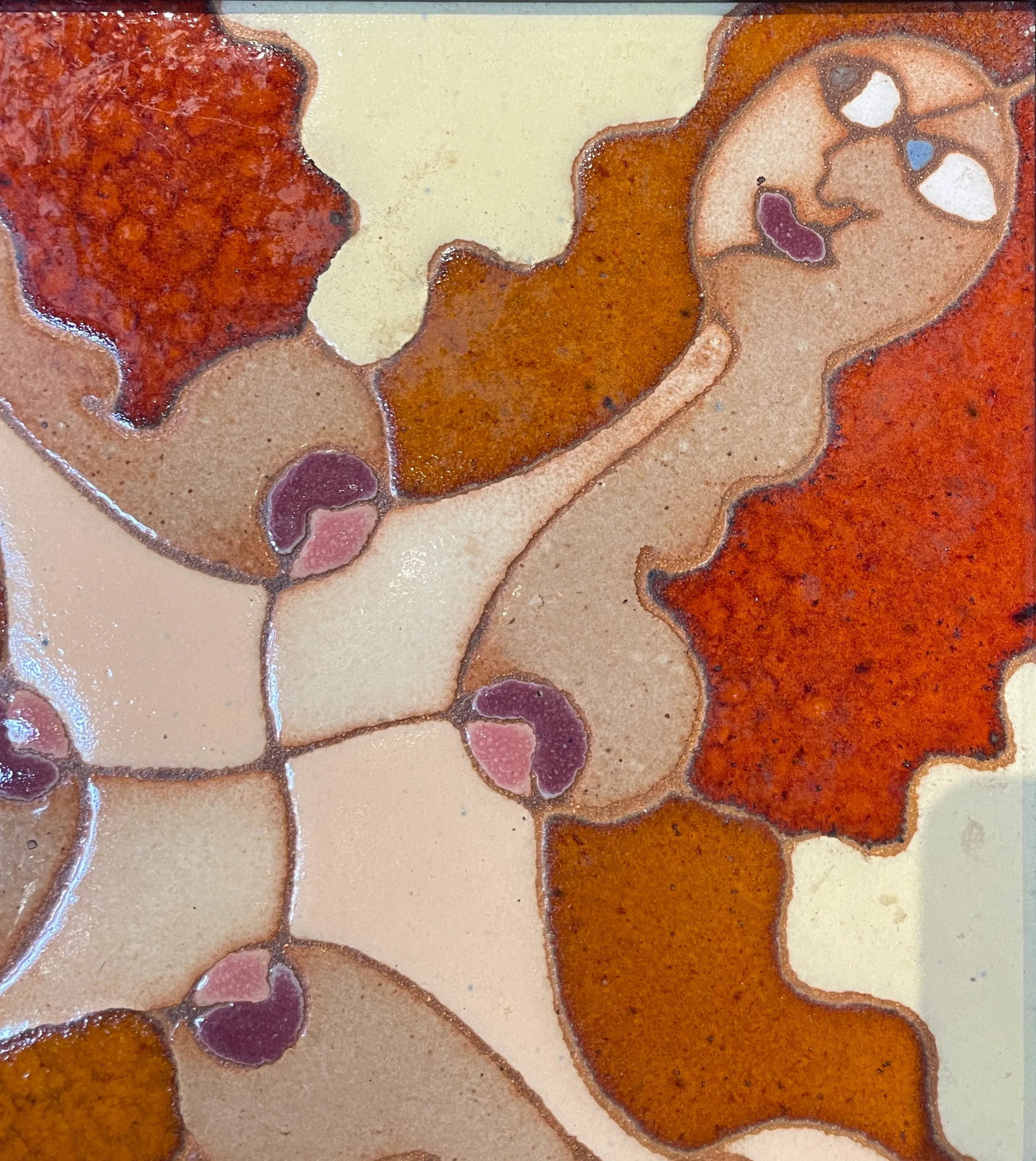 1990s "Quattro Femmes" Mosaic Sculpture by Guillermo Wagner Granizo - 2