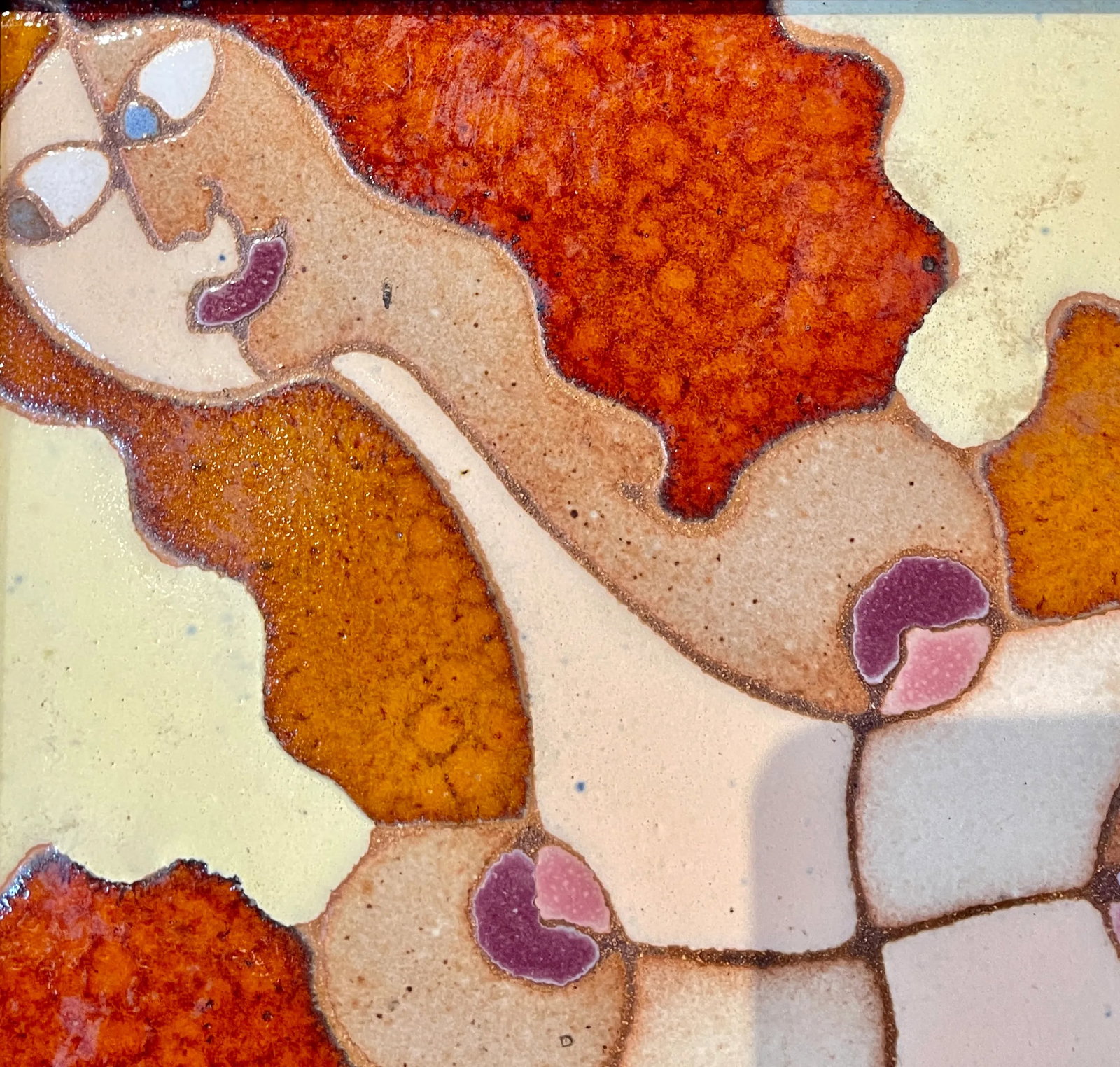 1990s "Quattro Femmes" Mosaic Sculpture by Guillermo Wagner Granizo - 3