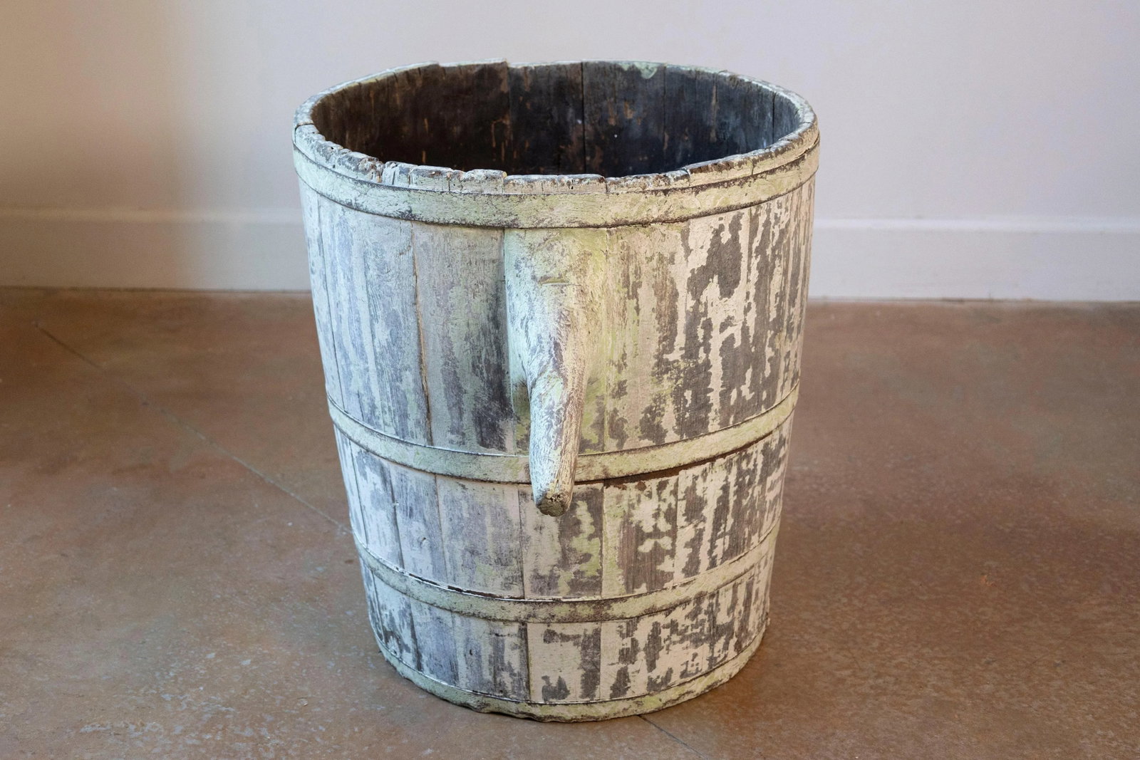 19th century French grape harvesting hod - 6