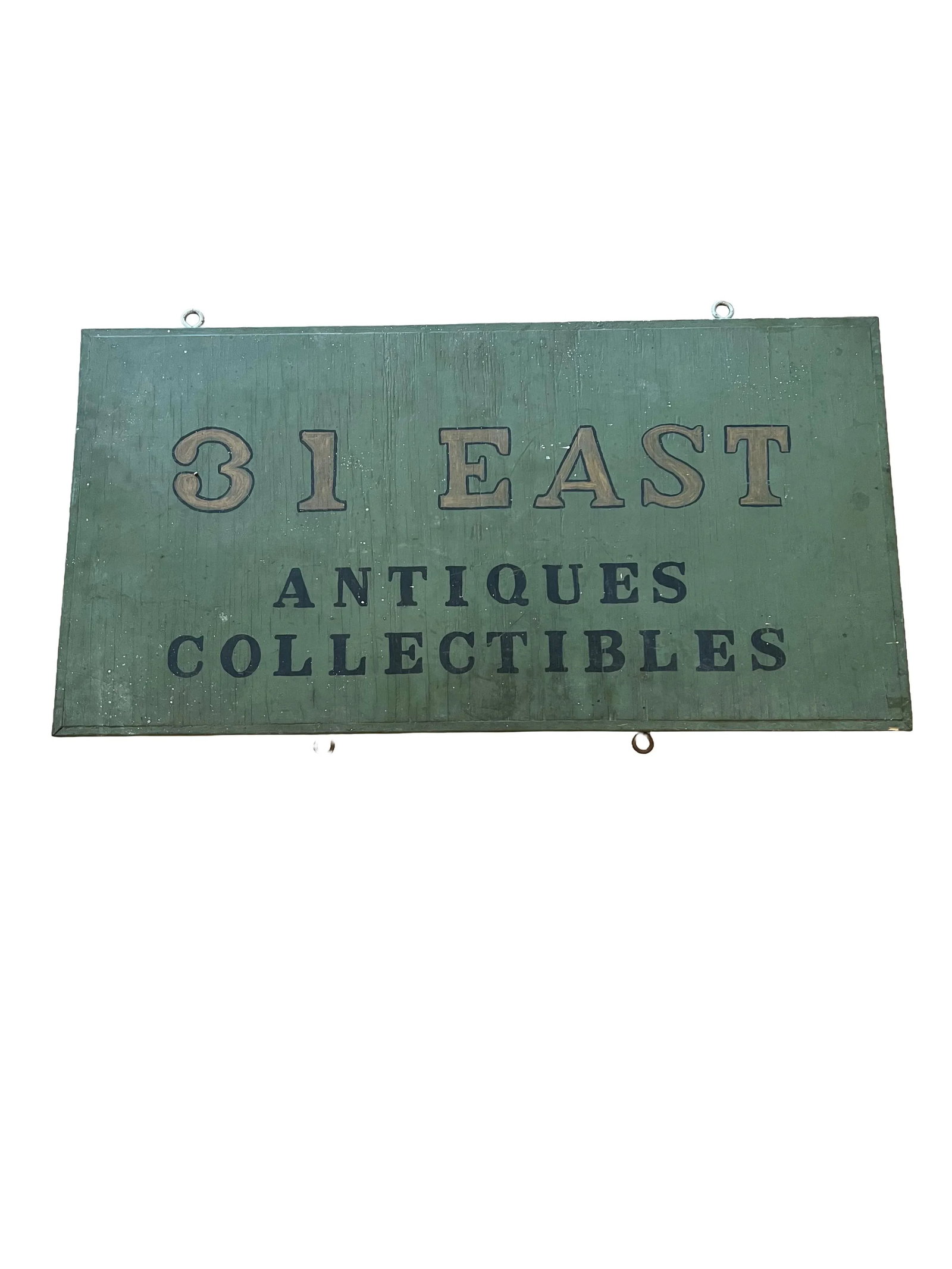 Large Antique Store Sign Wood Hand-Painted Vintage Original - 7