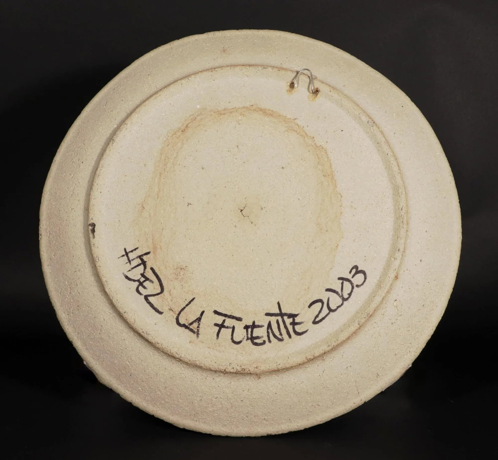 Studio Pottery Double Fish Dish, Dated 2003 - 6