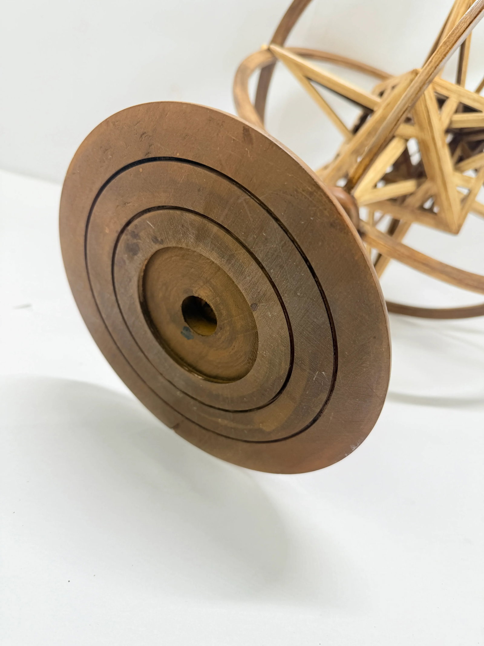 Jean-Marie Malzieu (B. 1948), Rotating Armillary Sphere Sculpture - 8