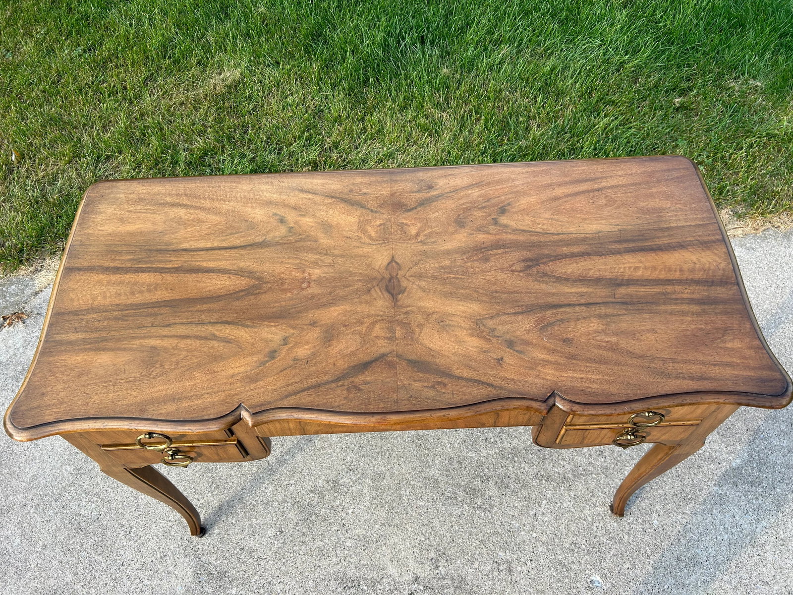 Vintage Mid-Century French Louis XV Directoire Writing Desk by Baker Furniture - 6