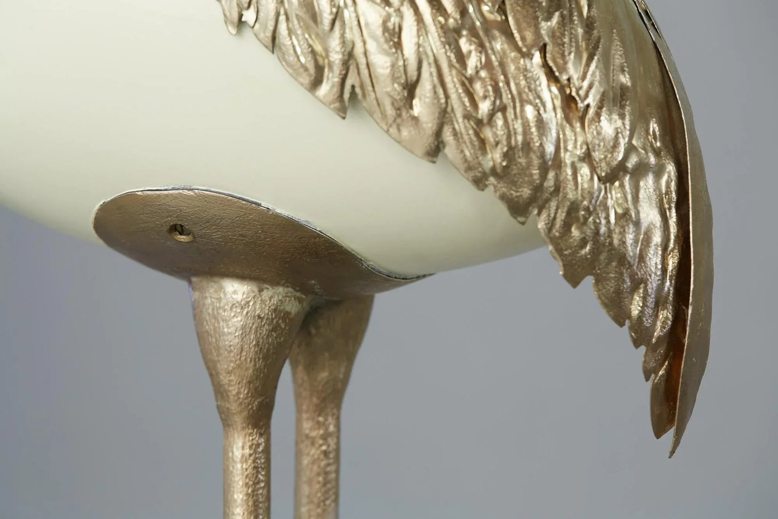 Brass Flamingo / Crane Sculptures by Antonio Pavia - A Pair - 10