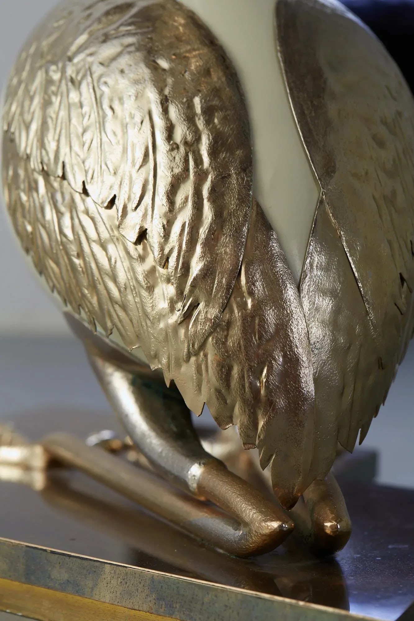 Brass Flamingo / Crane Sculptures by Antonio Pavia - A Pair - 8